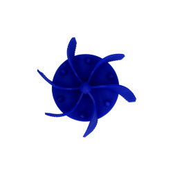 Eat Slow Live Longer Gobble Stopper Blauw L