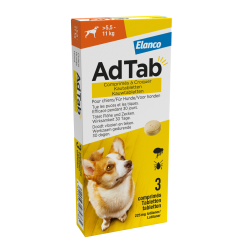Elanco AdTab kauwtabletten Hond (>5,5 - 11 kg)