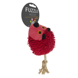 Fuzzle Hedgie met staart Rood