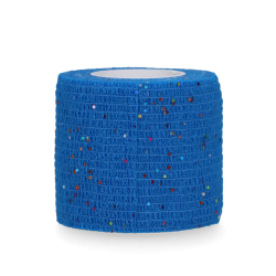 Excellent Animal Glitter Bandage Profi 5 cm - Blauw