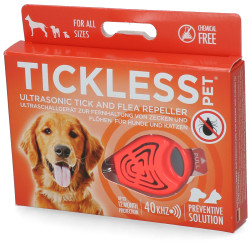 Tickless Pet minimaal 6 maanden bescherming Oranje