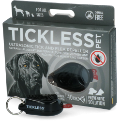 Tickless Pet minimaal 6 maanden bescherming Zwart