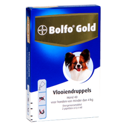 Bolfo Gold Hond 40 mg (2 st.)