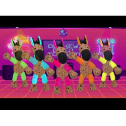 Retrodog Donkey Geel M
