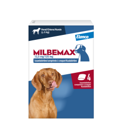 Milbemax Kauwtabletten Hond Groot Chewy 5-75kg 4 tabl.
