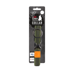 AFP Off Street - Dog Collar Olijfgroen M