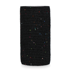 Excellent Animal Glitter Bandage Profi 10 cm - Zwart
